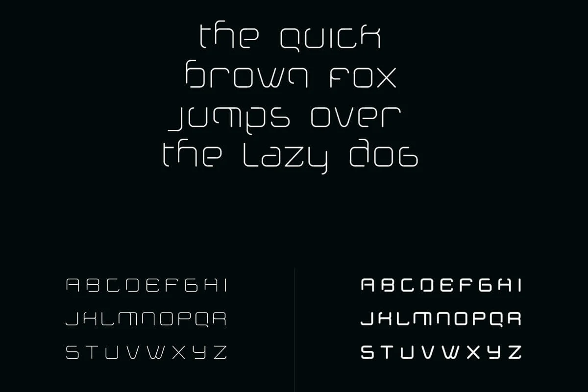 Almucantar Display Typeface Preview 1
