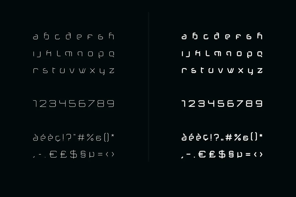 Almucantar Display Typeface Preview 2