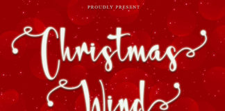 Christmas Wind Handwritten Font