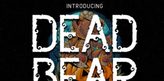 Dead Bear Display Font