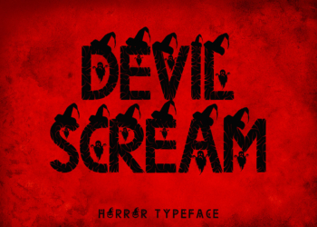 Devil Scream Decorative Font
