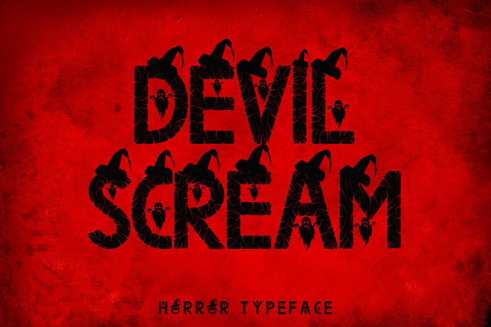 Devil Scream Decorative Font