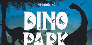 Dino Park Display Font