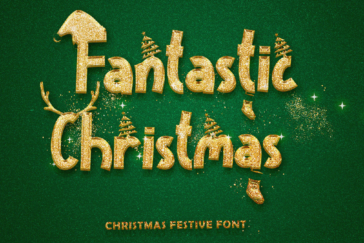 Fantastic Christmas Display Font