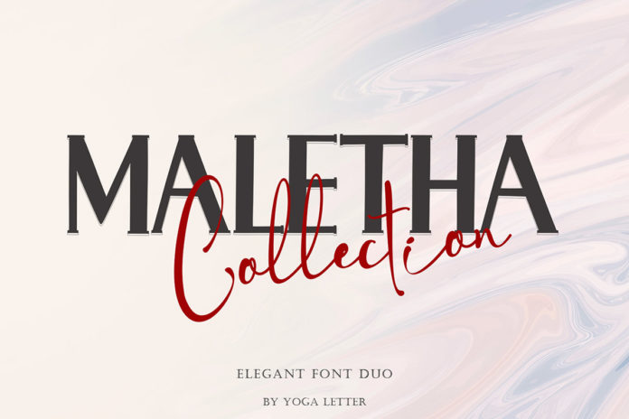 Maletha Collection Font