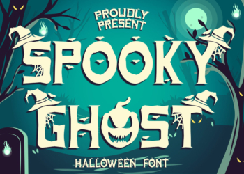 Spooky Ghost Decorative Font