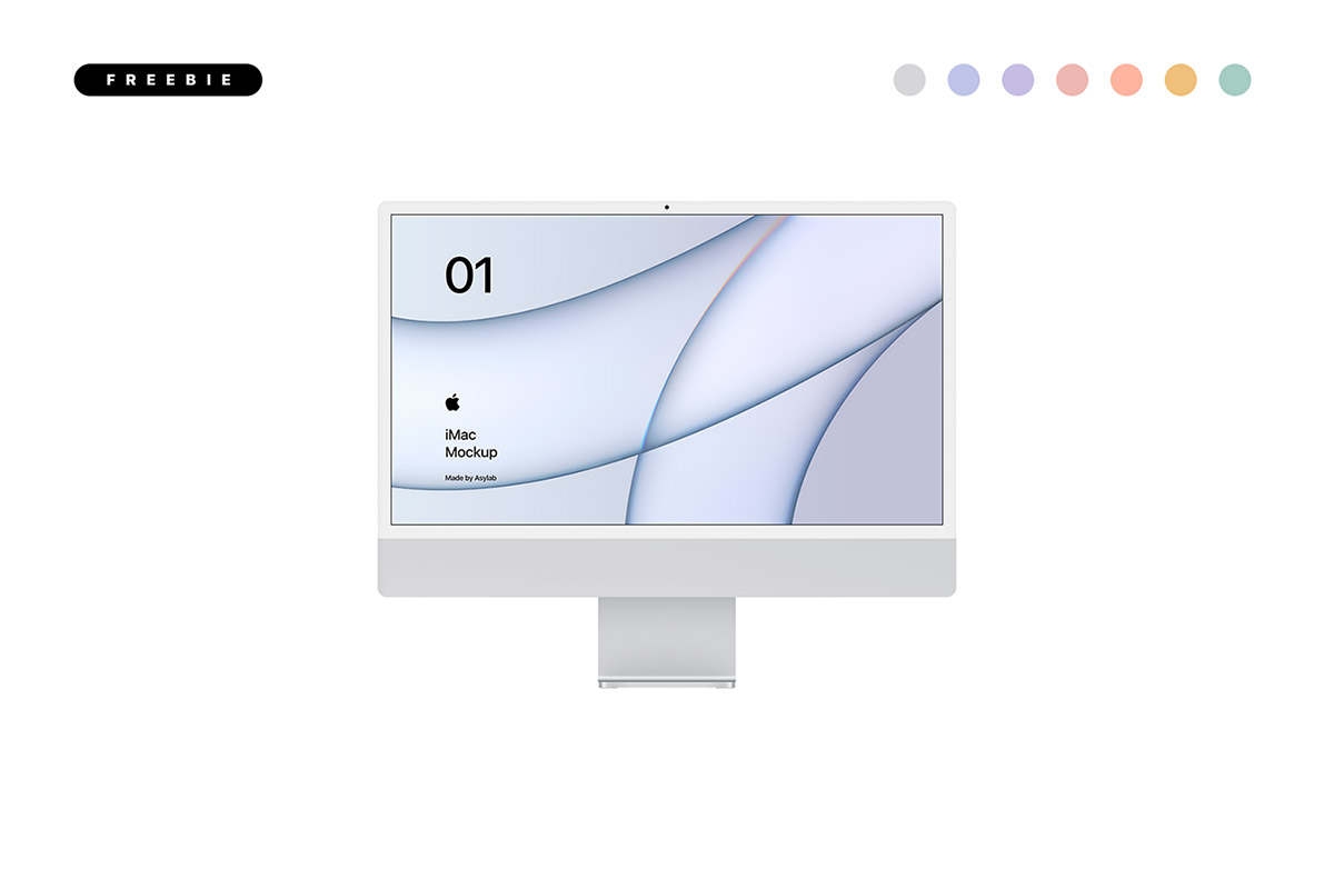iMac 2021 Mockup