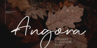 Free Angora Signature Font