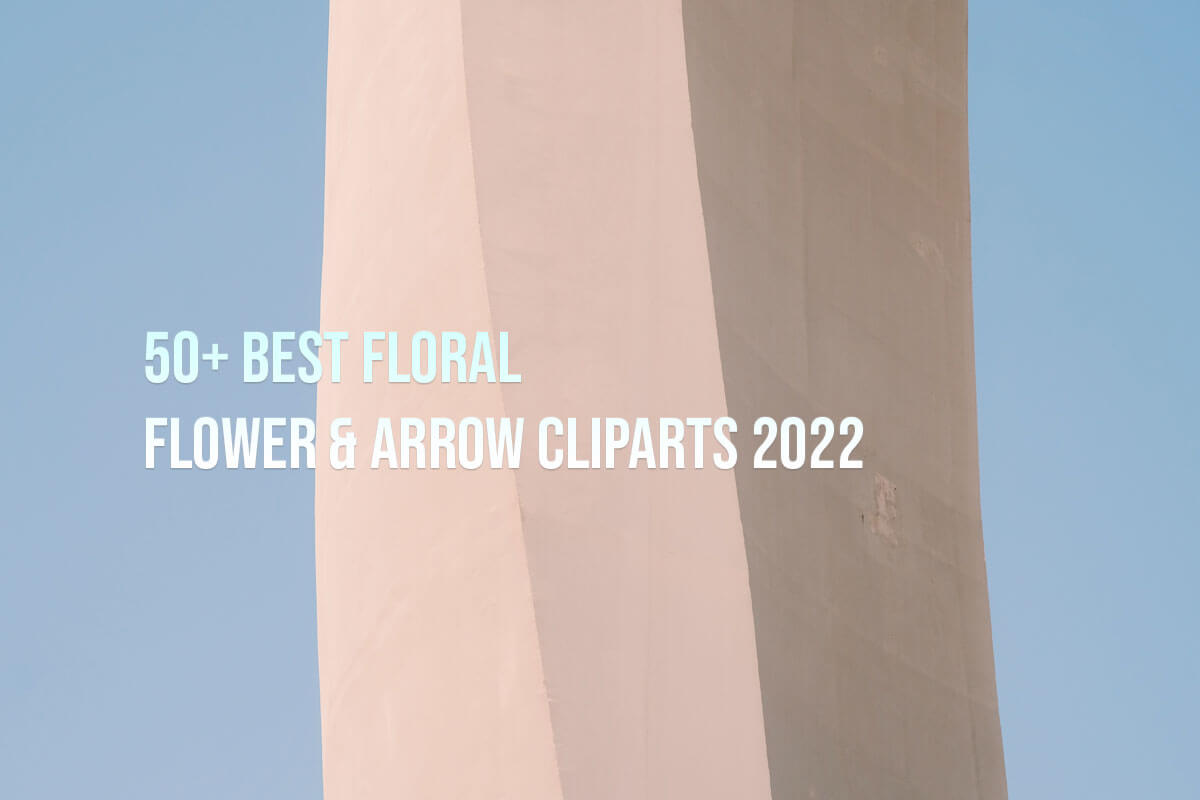 50+ Best Floral Flower & Arrow Cliparts 2022