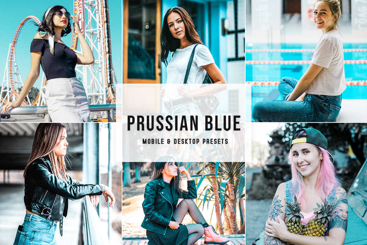 Prussian Blue Lightroom Presets