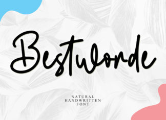 Bestworde Handwritten Font