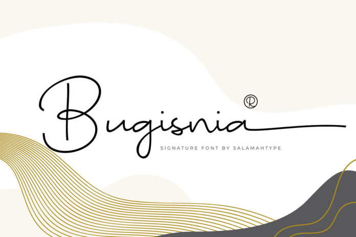 Bugisnia Signature Font