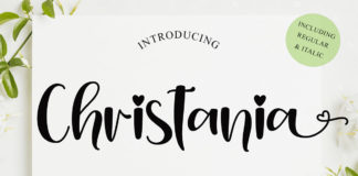 Christania Calligraphy Font