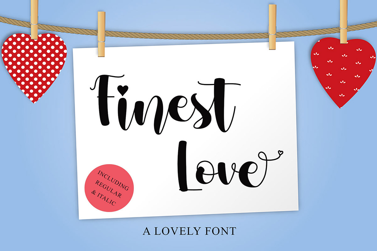 Finest Love Script Font