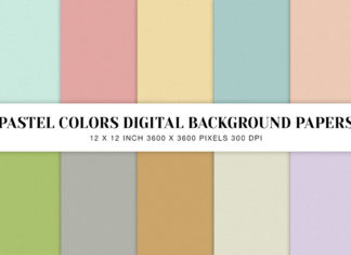 Pastel Colors Digital Background Papers