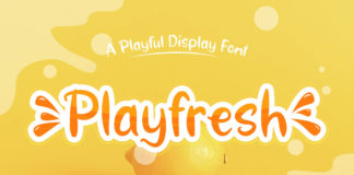 Playfresh Display Font