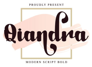 Qiandra Script Font Family