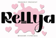 Rellya Display Typeface
