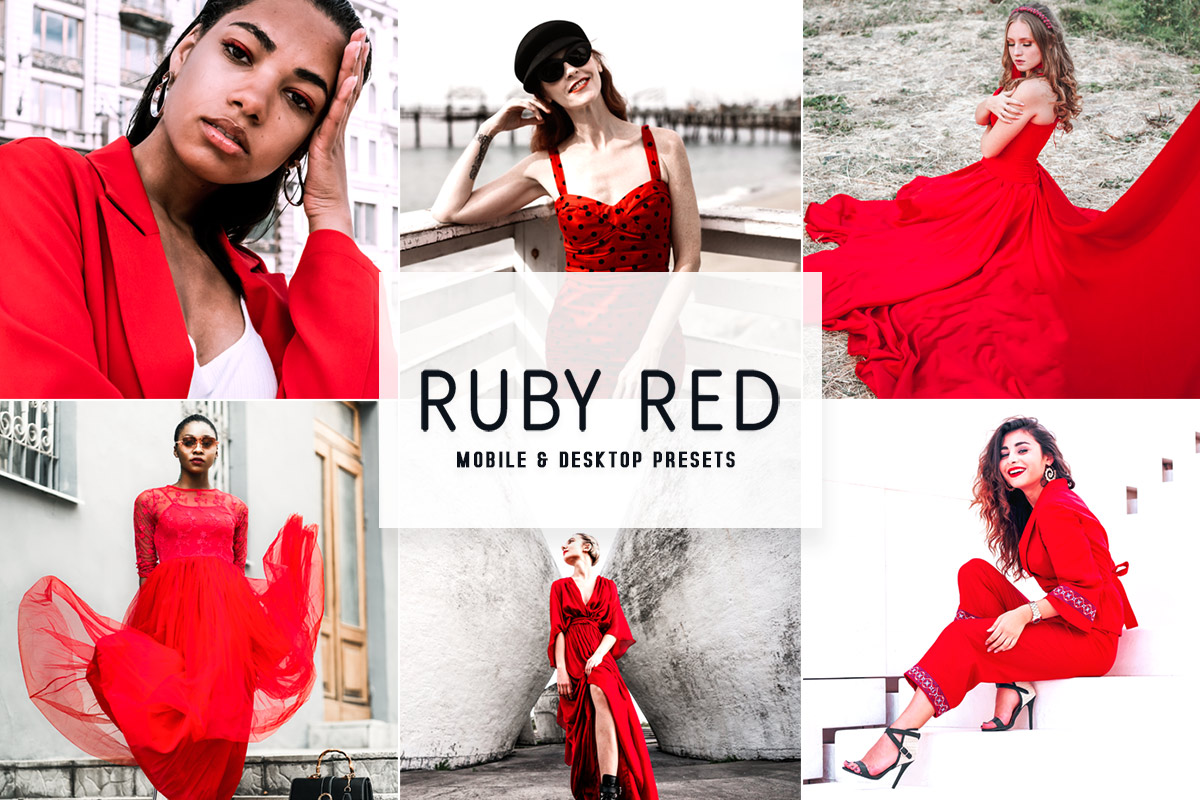Ruby Red Lightroom Presets