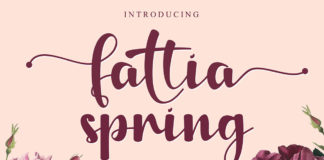 Fattia Spring Handwritten Typeface