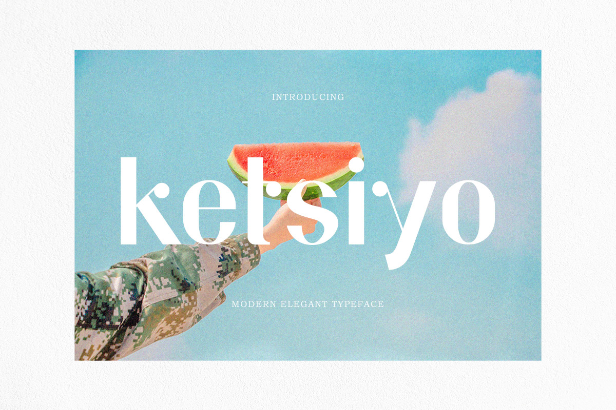 Ketsiyo Display Font