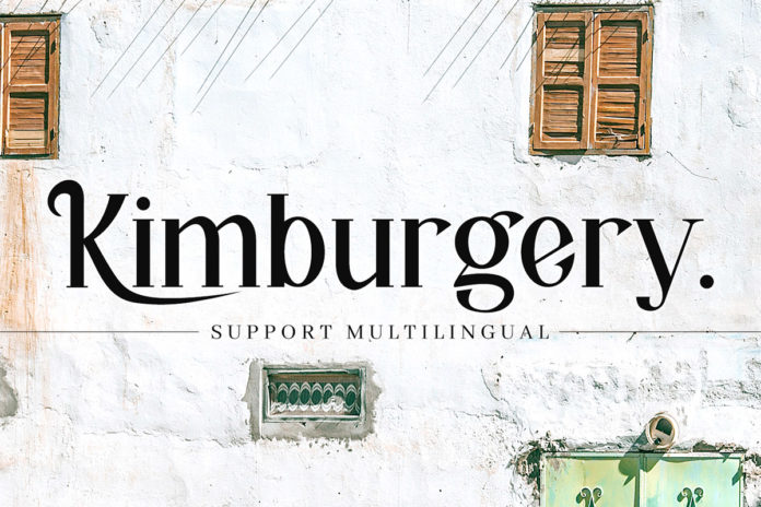 Kimburgery Serif Font