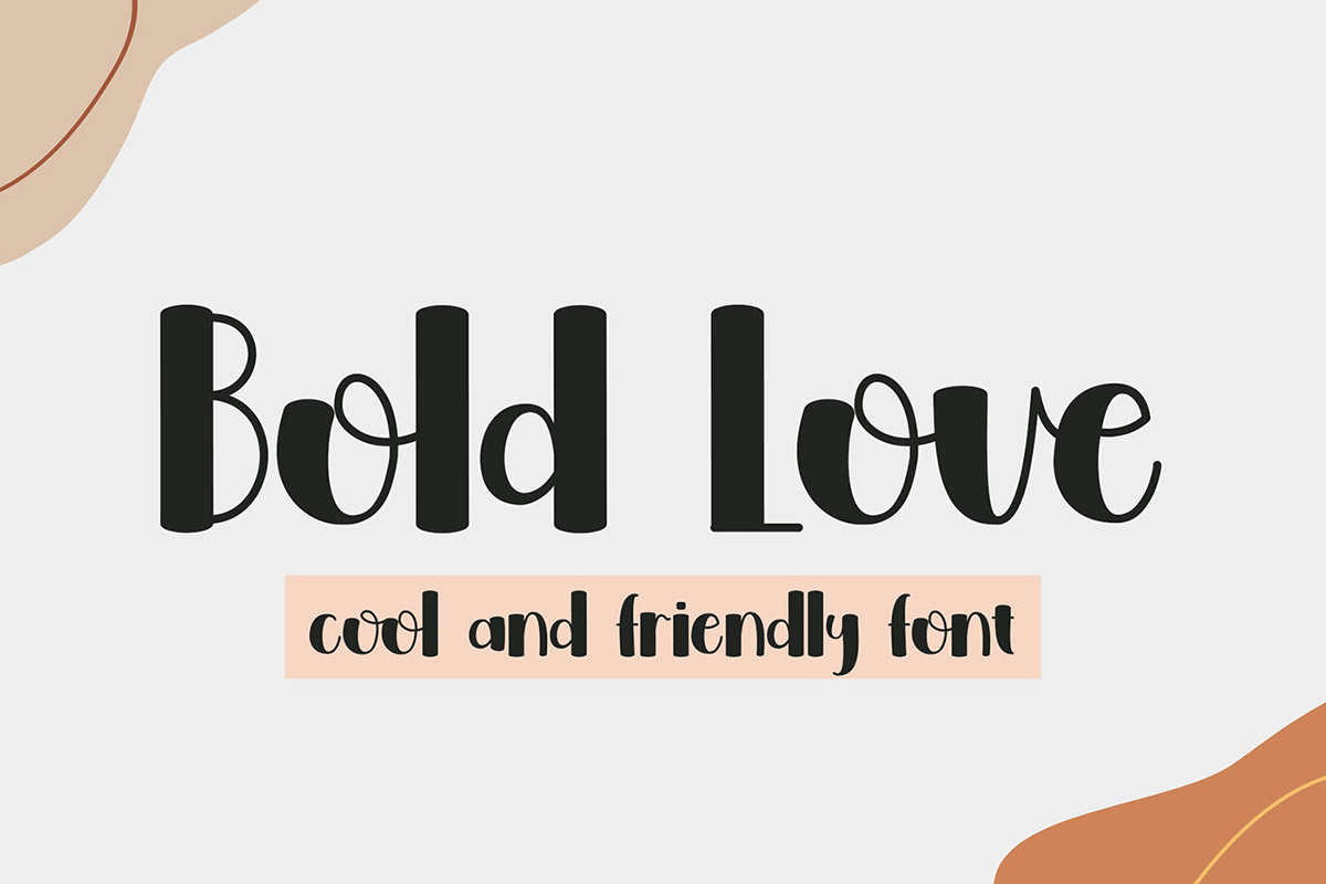 Bold Love Display Font