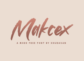 Makcex Handwritten Font