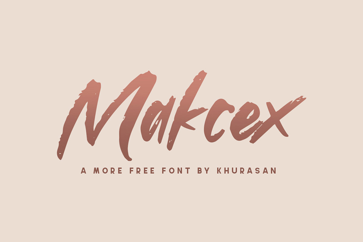 Makcex Handwritten Font