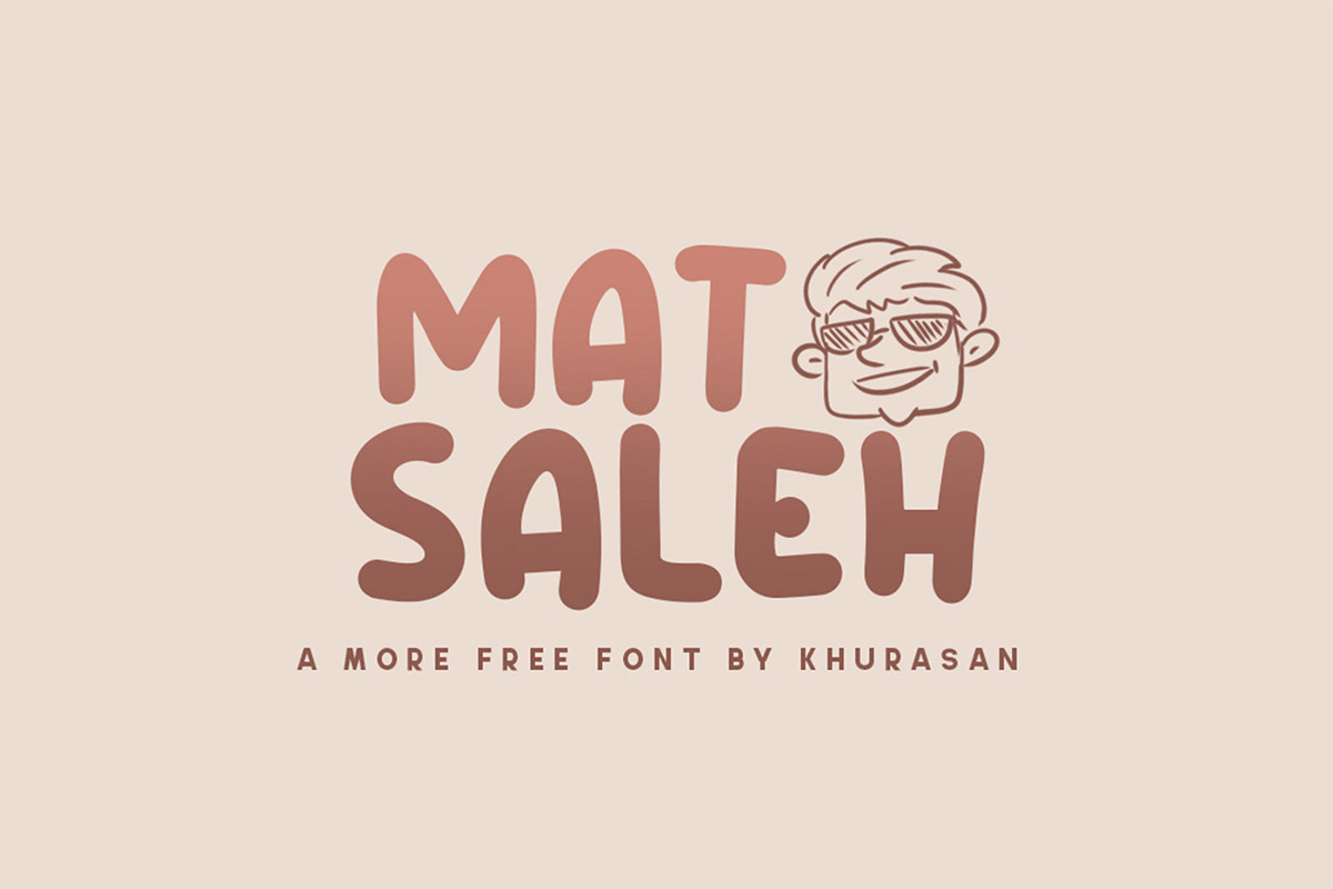 Mat Saleh Display Font