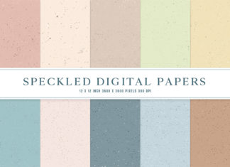 Speckled Digital Papers