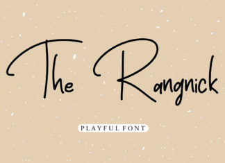 The Rangnick Script Font