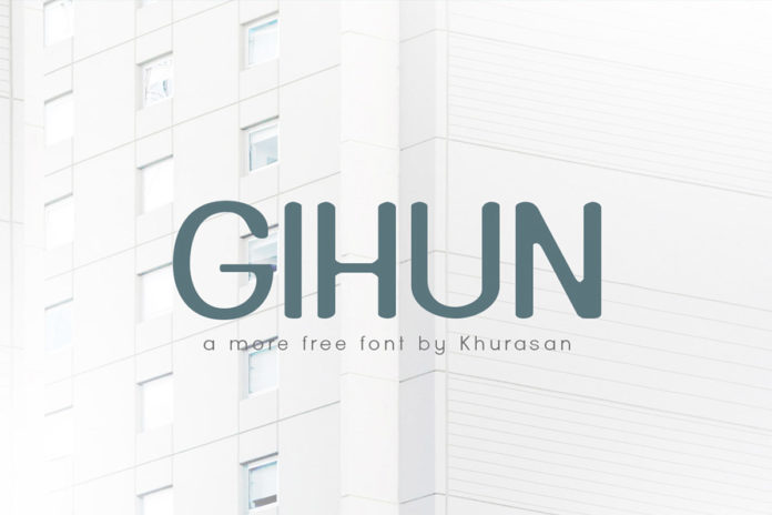 Gihun Sans Serif Font