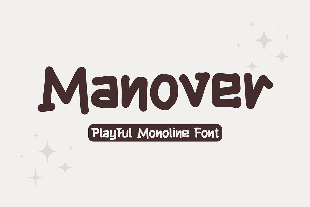 Manover Display Font