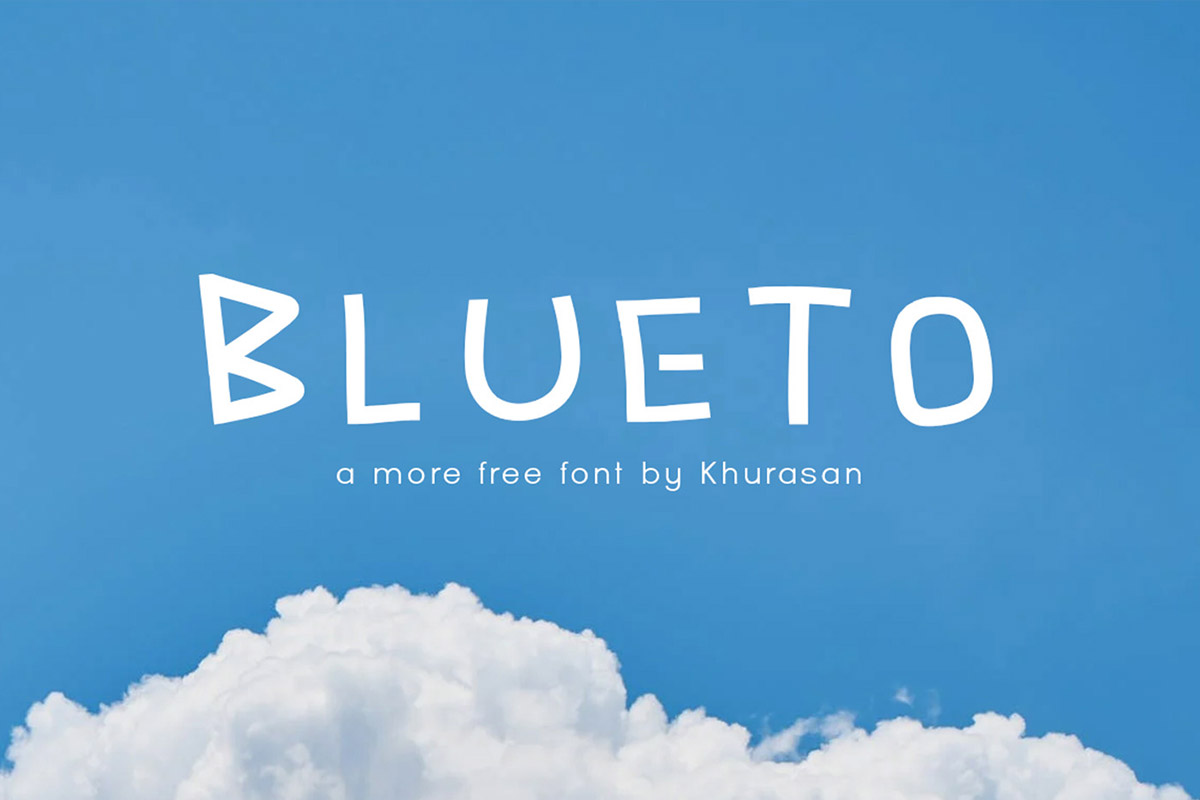 Blueto Display Font