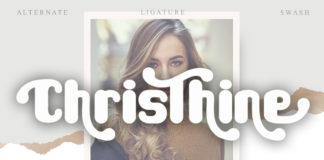 Christhine Sans Serif Font
