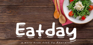 Eatday Display Font
