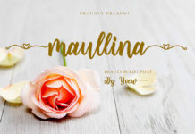Maullina Script Font