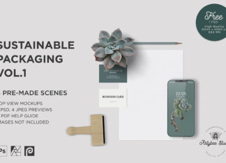 Sustainable Packaging Mockup