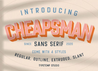 Cheapsman Sans Serif Font
