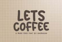 Lets Coffee Display Font