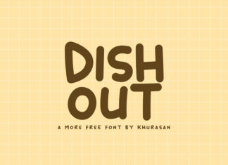 Dish Out Display Font