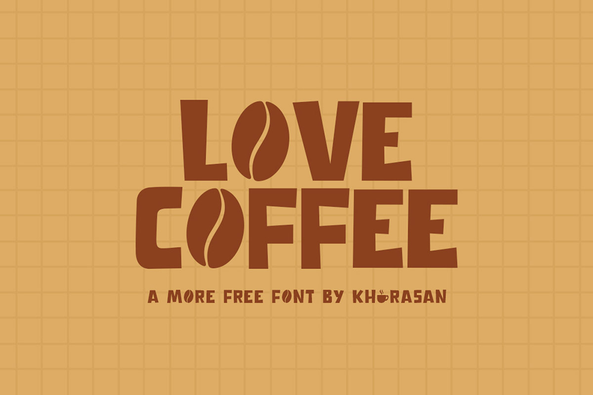 Love Coffee Display Font
