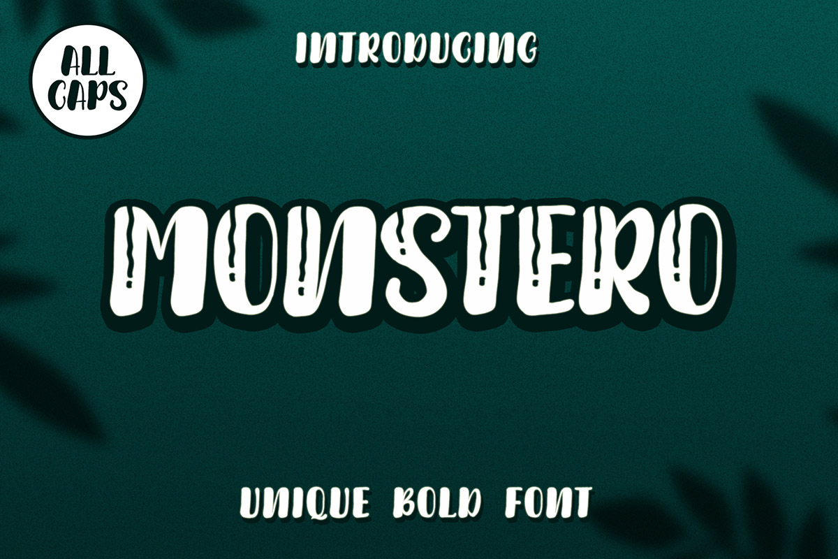 Monstero Display Font