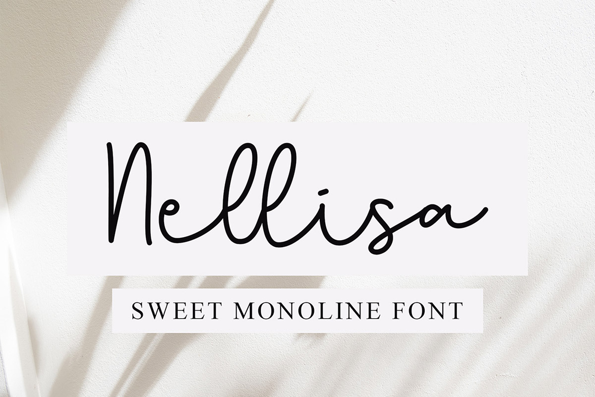 Nellisa Script Font