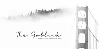 The Goblick Signature Font