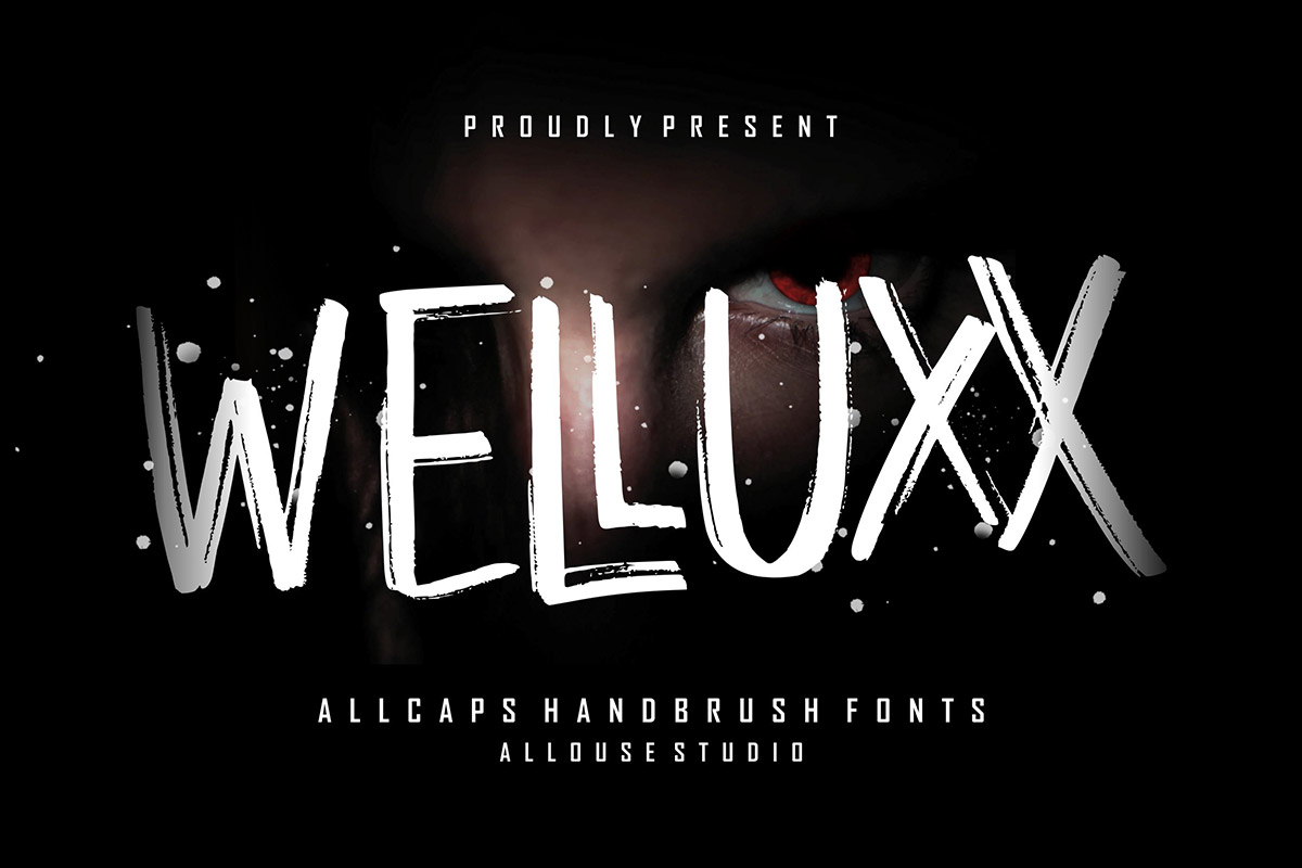 Welluxx Brush Font