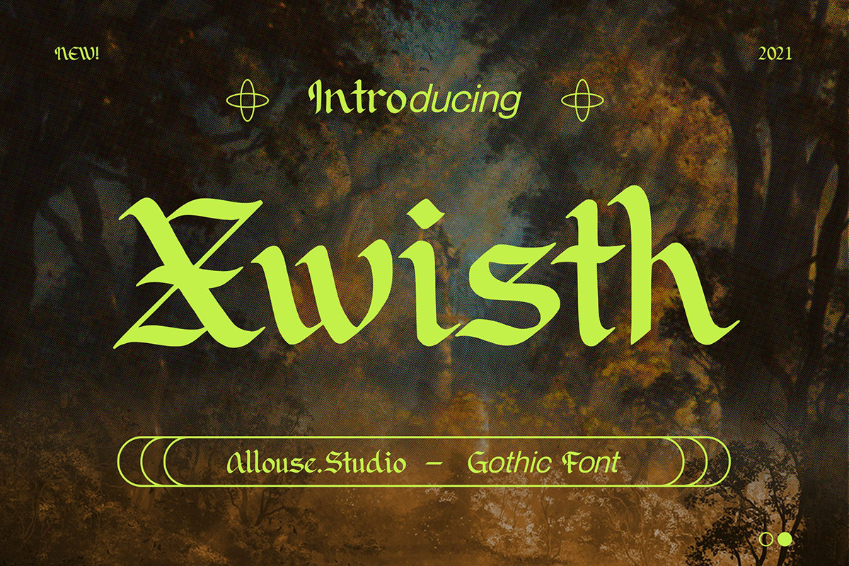 Xwisth Gothic Font