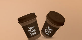 3D Coffee Cup Mockup