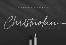 Christnolan Handwritten Font